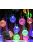 Solar String Lights Outdoor 60 Led Crystal Globe Lights with 8 Modes Waterproof Solar Powered Patio Light for Garden Party Decor