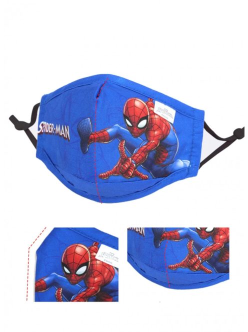 Spiderman washable adjustable outdoor dustproof mask