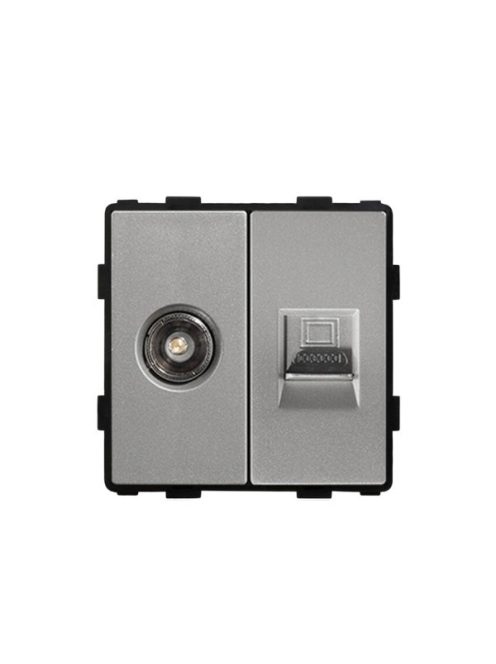 52*52 Wall Computer and TV Socket / Outlet ,Without Plug adapter without frame 82mm*82mm M