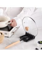 Silicone Kitchenware Cooking Utensils Set 11PCS With Plastic Holder