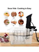 Stainless Steel Sous Vide Rack and 11L Containers Sets