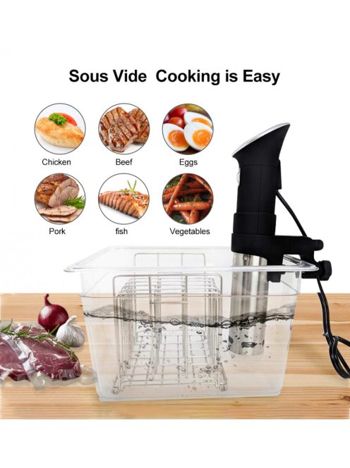 Stainless Steel Sous Vide Rack and 11L Containers Sets