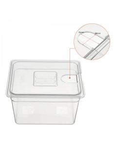   11L Sous Vide Container with Lid Water Tank Bath for Circulator