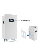 LifePO4 PowerWall 5,12kWh akkumulátor, WiFi, Bluetooth, IP54