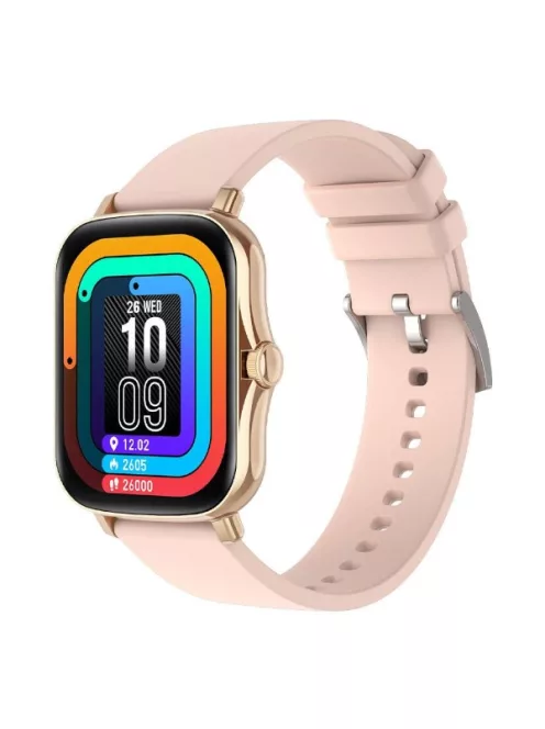 Smart Watch P8 Plus Women 1.69 Inch Blood Pressure Heart Rate Tracker IP67 Waterproof 8 Modes for Android iOS