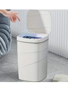 Automatic trash can, white, 18L