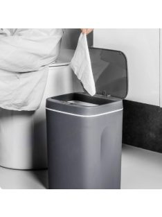   Smart Induction Trash Can Automatic Dustbin Bucket Garbage, grey