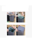 Smart Induction Trash Can Automatic Dustbin Bucket Garbage, grey