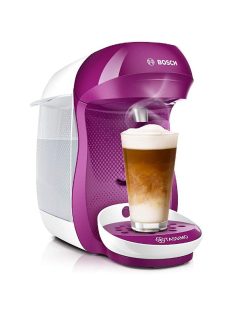   Bosch Tassimo TAS1001 Happy kapszulás kávéfőző, 3,3 bar, Intellibrew technológa, 1400W, 0,7 l-es víztartály, Pink