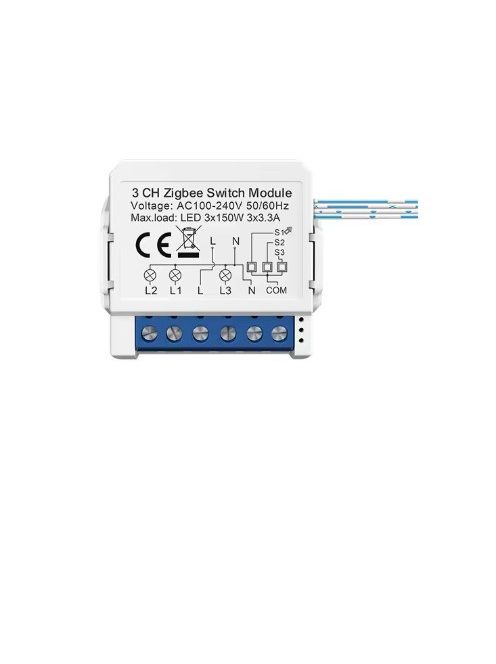 TUYA relay 3 gang L, Zigbee