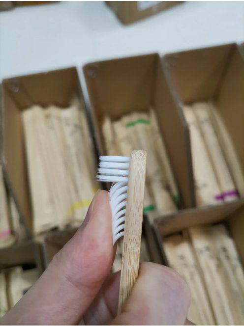 ECO Friendly Toothbrush Bamboo 1pcs - White