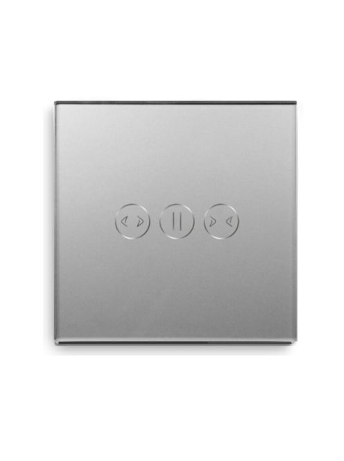 Tuya touch curtain switch, Zigbee, grey