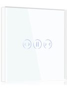 Tuya touch curtain switch, Zigbee, white