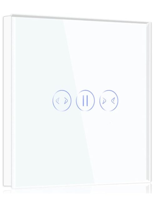 Tuya touch curtain switch, Zigbee, white