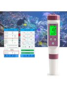 Professzionális vízminőség mérő, 7 az 1-ben mérőműszer, Bluetooth kapcsolattal, digitális kijelzővel