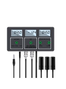   W218 8 in 1 Digital Water Analyzer PH EC TDS Salt ORP CF S.G Temperature APP Remote Online WiFi Water Quality Monitor