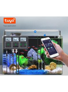   W218 8 in 1 Digital Water Analyzer PH EC TDS Salt ORP CF S.G Temperature APP Remote Online WiFi Water Quality Monitor