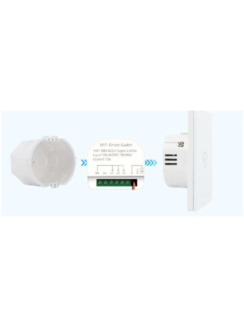 TUYA Switch Module Smart Home, WiFi 2 Gang 10A
