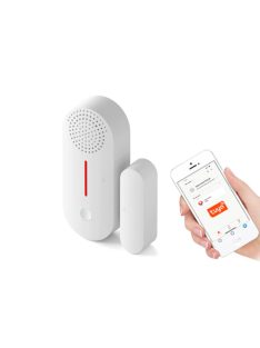  Tuya Door Windows Sensor and Siren, WiFi Door Sensor Door Open / Closed 