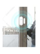 Tuya Smart WiFi Door Sensor Door Open / Closed Detectors Wifi Home Alarm Compatible With Alexa Google Home Tuya APP