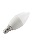 Tuya Wi-Fi színes led izzó RGB CW dimmelhető E14 9W 2700K - 6500K meleg és hideg fehér 