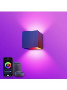   TUYA WiFi kültéri fali színes LED lámpa, beltérre is, RGBCCT, mobiltelefonos vezérléssel