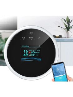   Tuya Smart Wifi Combustible Gas Leak Detector With Temperature Sensor