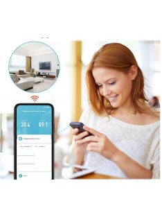   Tuya vezetékes Hub, Gateway, tápegységgel, 256 db eszköz vezérlése, Zigbee