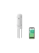 Tuya multifunkciós talajnedvesség - hőmérséklet - páratartalom  mérő, mobiltelefonra adat, Zigbee