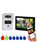Tuya WiFi-s Videós Kaputelefon 7” Monitorral – 1080P HD Kamera és NFC Beléptetés