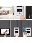 Tuya WiFi-s Videós Kaputelefon 7” Monitorral – 1080P HD Kamera és NFC Beléptetés