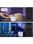 Tuya Smart Star Projector 2 with Galaxy Nebula Cloud/Moving Ocean Wave, Star Sky WiFi Night Light Projector