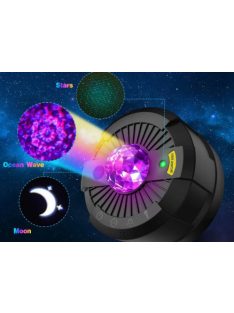   Tuya projektor, WiFi csillag projektor, kivetítő, csillagos égbolt, tejútrendszer