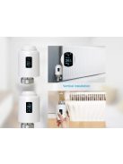 Tuya Smart ZigBee Radiator Actuator Programmable Thermostat Thermostatic Radiator Valve Temperature Controller Support Alexa