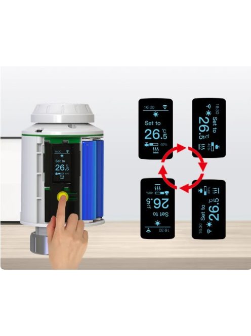 Tuya Smart ZigBee Radiator Actuator Programmable Thermostat Thermostatic Radiator Valve Temperature Controller Support Alexa