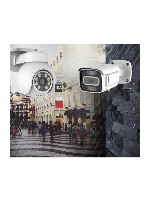 Tuya Smart Life 8CH 4 Camera 5MP POE Onvif Video Surveillance Kit Monitor NVR Camera CCTV Security System Waterproof