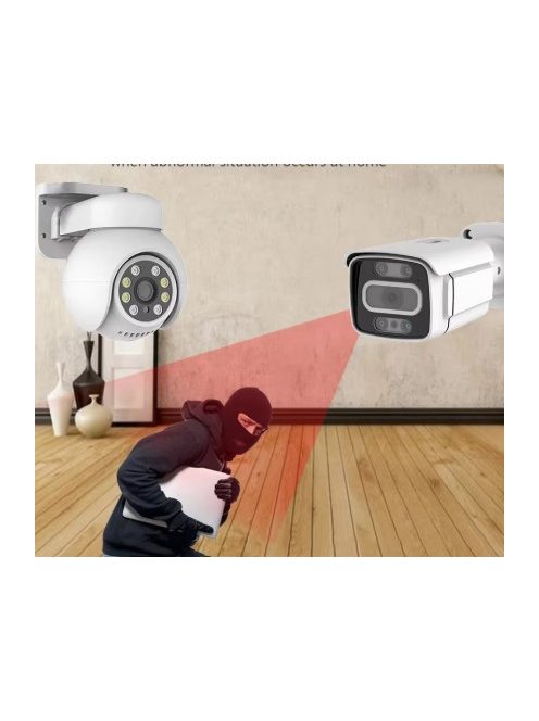 Tuya Smart Life 8CH 4 Camera 5MP POE Onvif Video Surveillance Kit Monitor NVR Camera CCTV Security System Waterproof