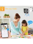 Tuya Smart Life 8CH 4 Camera 5MP POE Onvif Video Surveillance Kit Monitor NVR Camera CCTV Security System Waterproof