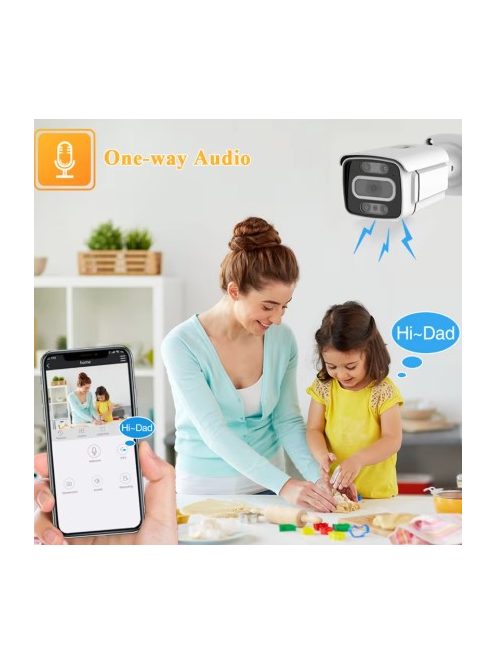 Tuya Smart Life 8CH 4 Camera 5MP POE Onvif Video Surveillance Kit Monitor NVR Camera CCTV Security System Waterproof