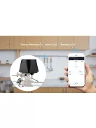 Tuya Wifi motoros csőzáró szelep