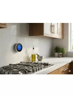   Tuya Smart WiFi Gas Alarm, Carbon Dioxide, Natural Gas and LPG Gas Leak Detector with 90dB Loudness, Scheduled Self-Test, Easy Installation