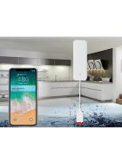 Tuya Smart Zigbee 3.0 Water Leakage Sensor Alarm Household Overflow Flooding Detector Automation Work with Alexa Google Home