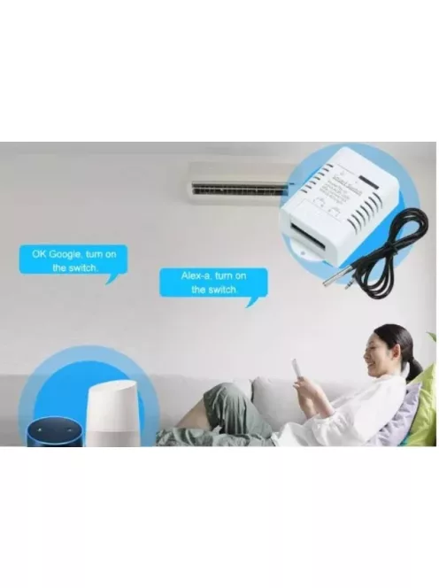 TUYA Zigbee hőmérséklet érzékelő, ON-OFF kapcsoló, távoli vezérlés
