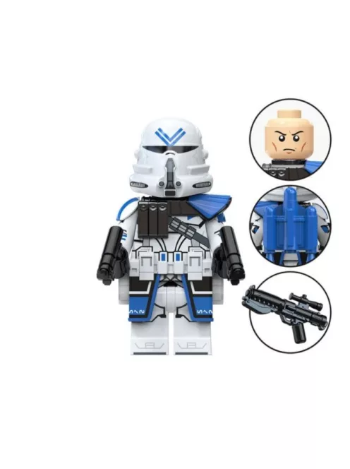 501st Legion Airborne Trooper - building block toy figure