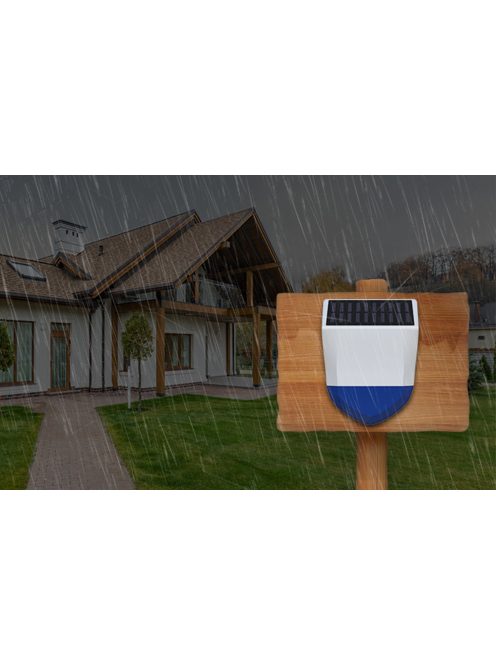 Tuya WIFI outdoor, solar-powered smart siren