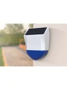 Tuya WIFI kültéri, napelemes smart sziréna