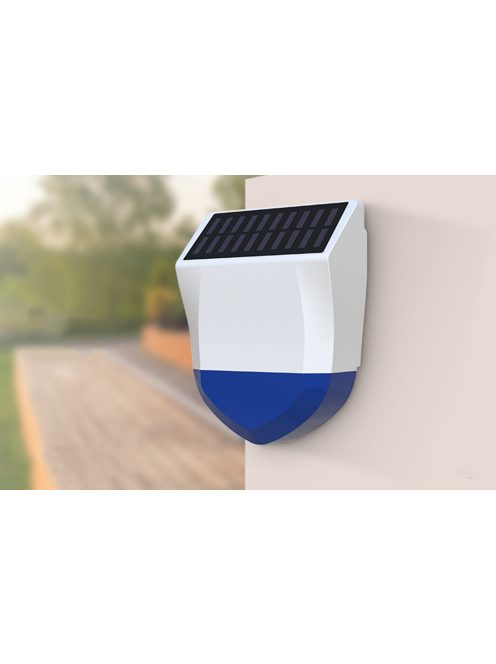 Tuya WIFI outdoor, solar-powered smart siren