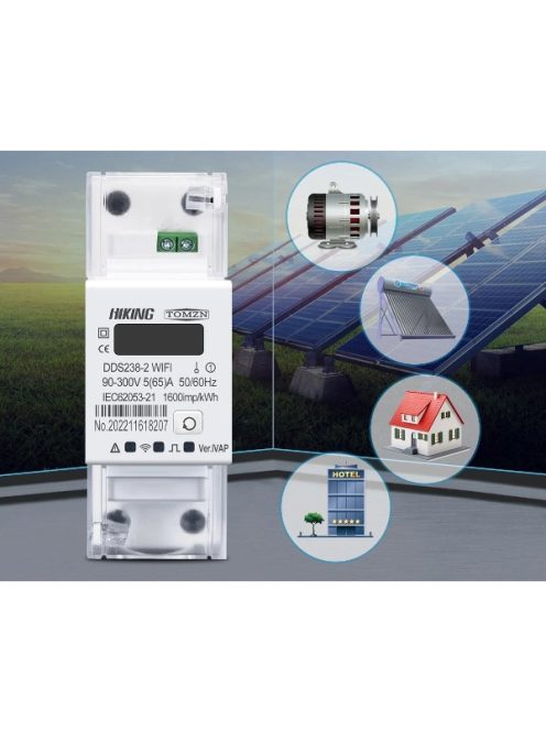 Compatible With Tuya Smart 1 Way 2 Way WiFi Energy Meter