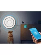 Tuya okos WiFi sziréna, hang és fény riasztás