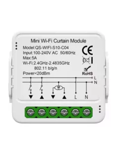 TUYA WiFi árnyékoló relé, redőnyhöz, függönyhöz+RF